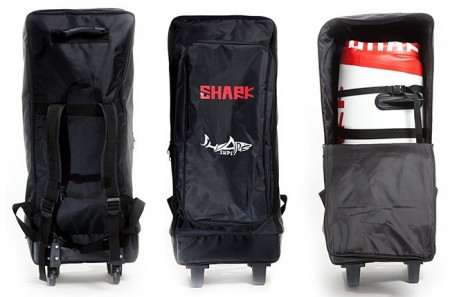 Shark-SUPs ryggsekk/trillebag